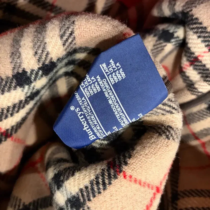 [BUNJANG] Burberry Glover Wool Red Duffle Coat / [M] 버버리 글로버울 레드 더플 코트