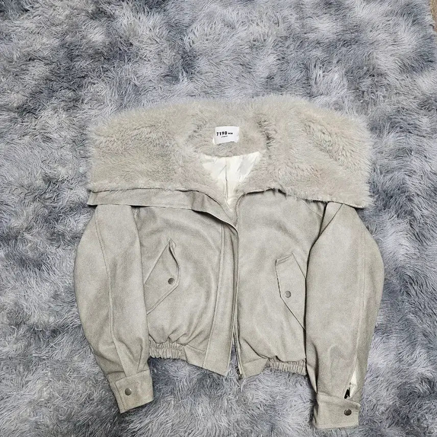 [BUNJANG] Fur Leather Jacket / 퍼 레더 자켓