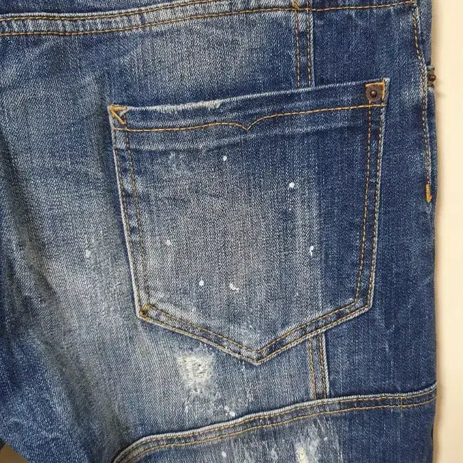 [BUNJANG] Dsquared2 Denim Jeans / Dsquared2 디스퀘어드 데님 청바지 데미지진