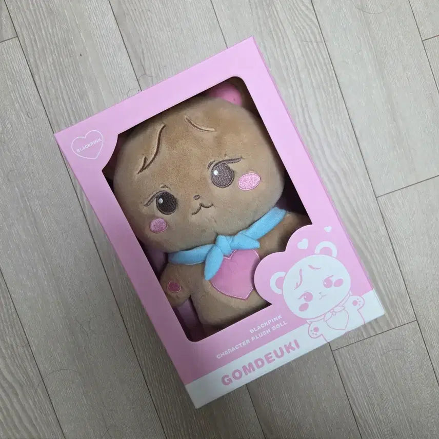 [BUNJANG] BLACKPINK 곰득이 25cm Doll / 블랙핑크 곰득이 인형 25cm