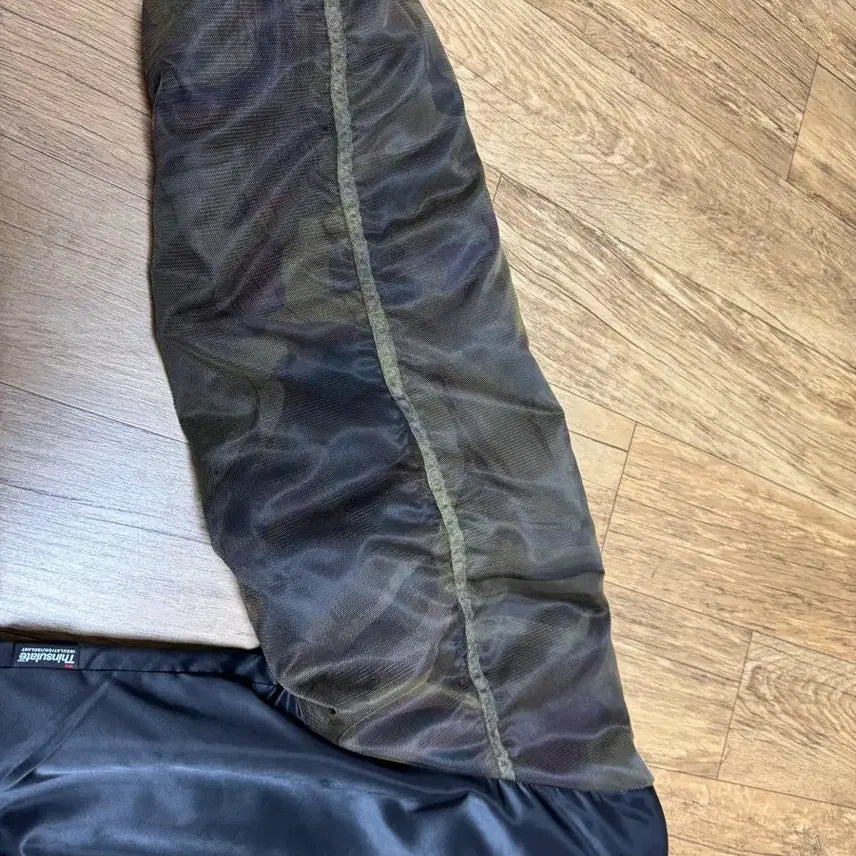 [BUNJANG] Andersson Bell Mesh Sleeve Bomber Jacket (Black, L) / 앤더슨벨 메쉬 슬리브 블랙 봄버 자켓 L사이즈