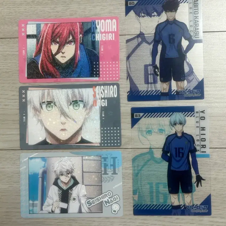 [BUNJANG] Blue Lock Sma Pried Clear Card Photocard / (판매) 블루록 스맵마이드 클리어 카드 포토카드