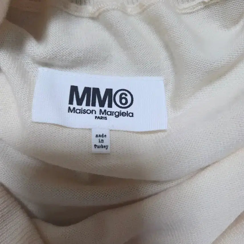 [BUNJANG] Maison Margiela Ivory Knit Sweater / 메종마르지엘라 니트 팝니다 (한국택) 새상품급