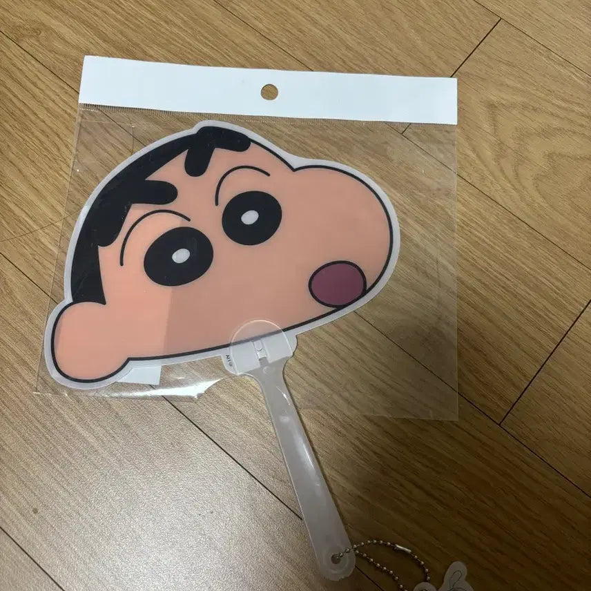 [BUNJANG] Crayon Shin-chan Face Fan / 짱구 얼굴 부채