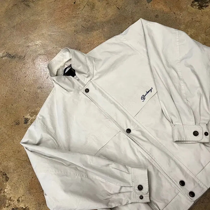 [BUNJANG] Burberry Ivory Jacket / [정품/M] 버버리 아이보리 자켓 점퍼