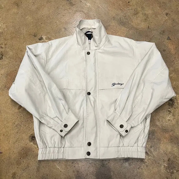 [BUNJANG] Burberry Ivory Jacket / [정품/M] 버버리 아이보리 자켓 점퍼