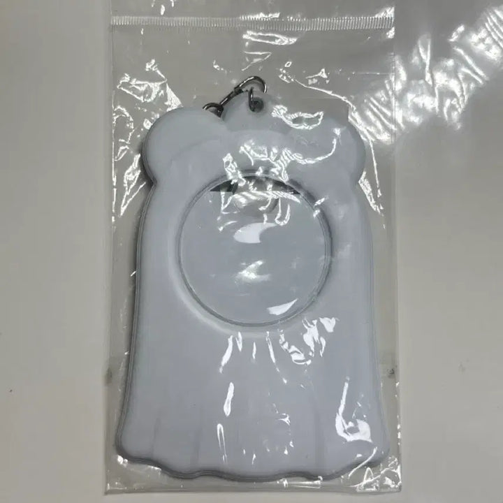 [BUNJANG] Duckyworld Halloween Ghost Bear Photocard Holder Keyring / 더키월드 할로윈 귀신 유령 곰돌이 포카 포토카드 홀더 키링 포카홀더