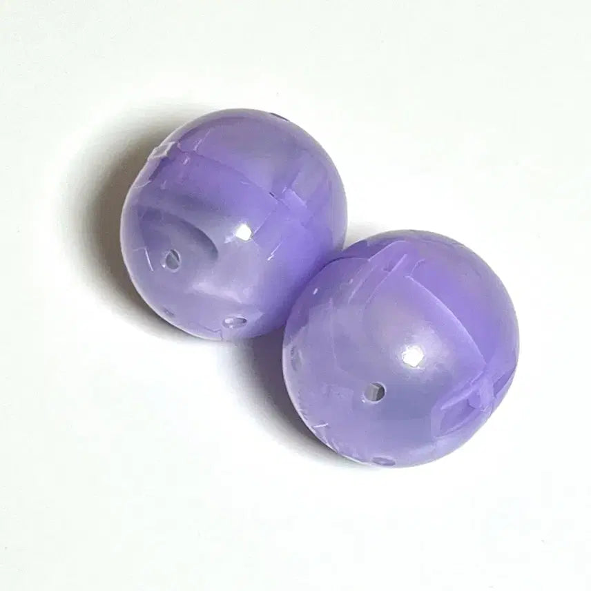 [BUNJANG] Sanrio Kuromi Snow Keychain / 산리오 후와후와 스노우 메지루시 키링 가챠-쿠로미