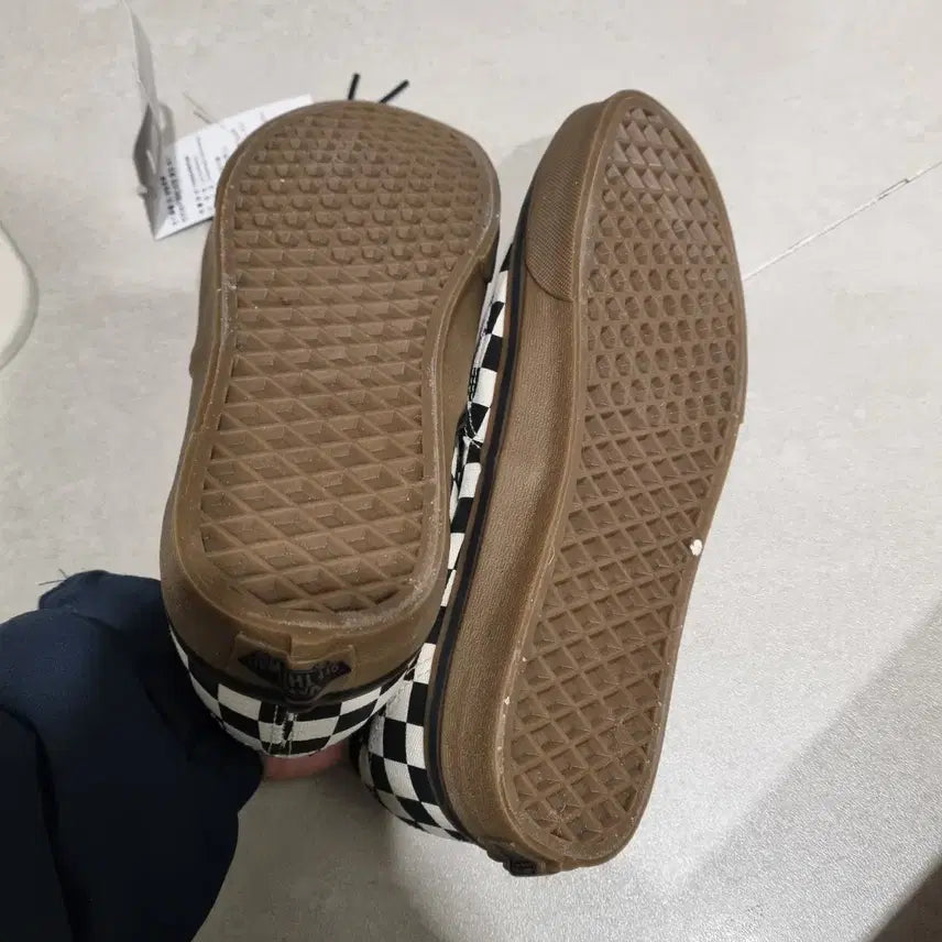 [BUNJANG] Vans Checkerboard Sneakers US 8 / 반스 체커보드 새상품 US8