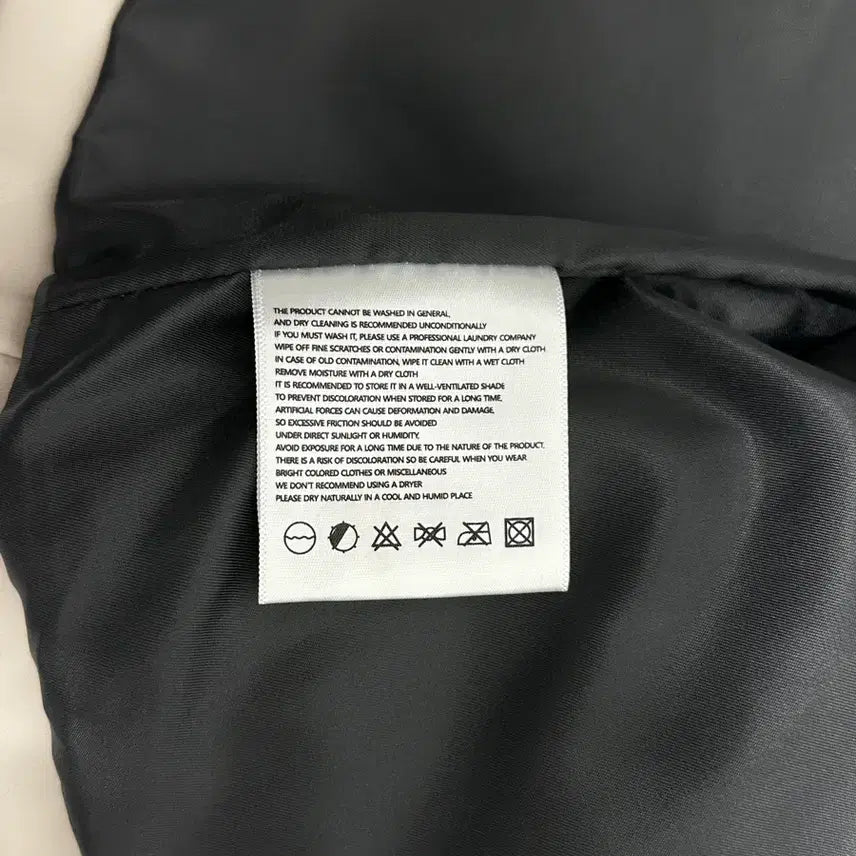 [BUNJANG] Ironic Porno Two-Way Collar Vegan Leather Jacket / 아이러니포르노 투웨이 카라넥 비건레더 자켓 (공용