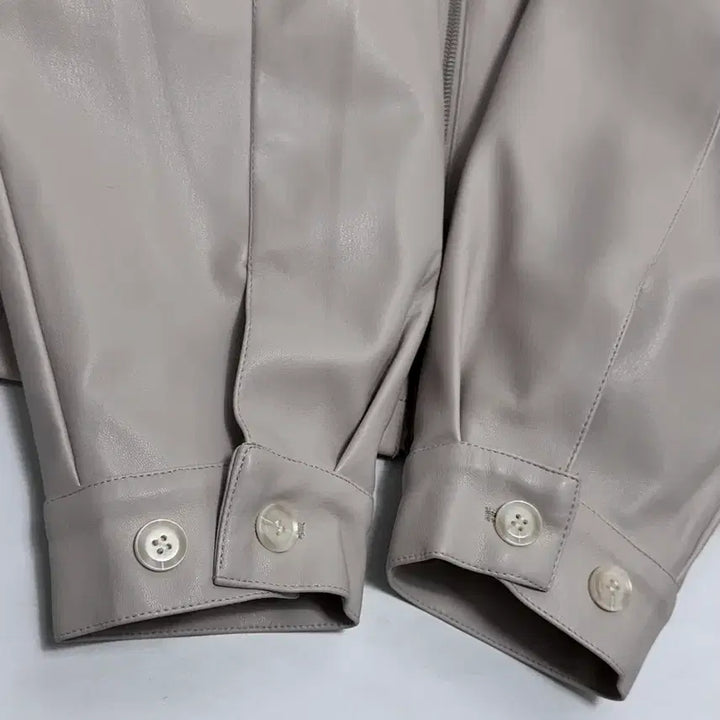 [BUNJANG] Ironic Porno Two-Way Collar Vegan Leather Jacket / 아이러니포르노 투웨이 카라넥 비건레더 자켓 (공용