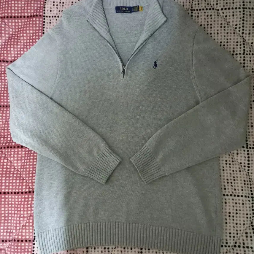 [BUNJANG] Polo Ralph Lauren Half-Zip Sweater / 폴로 랄프로렌 스웨터 니트 하프집업 110