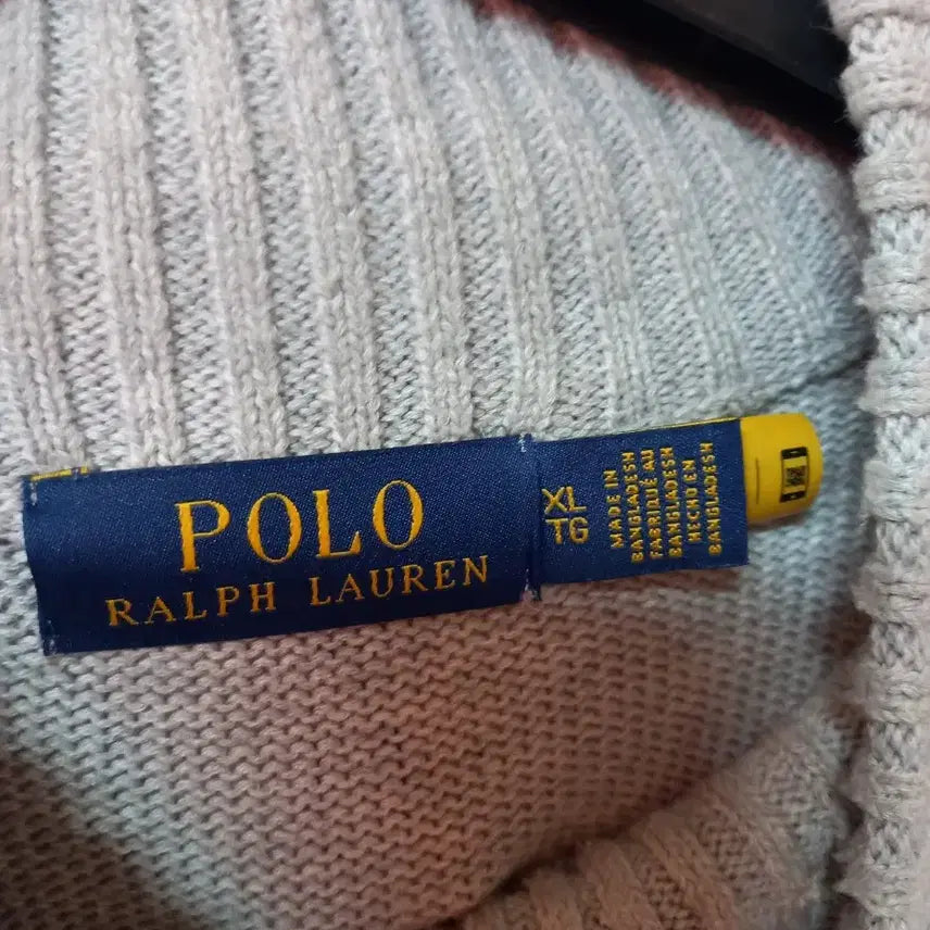 [BUNJANG] Polo Ralph Lauren Half-Zip Sweater / 폴로 랄프로렌 스웨터 니트 하프집업 110
