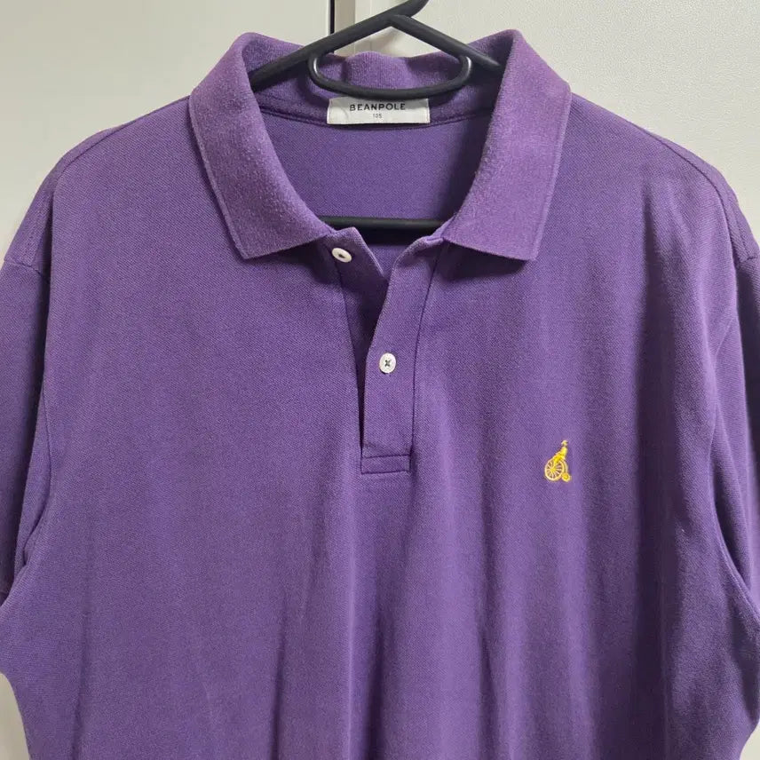 [BUNJANG] Beanpole Purple Short-Sleeve T-Shirt L (100) / Beanpole 빈폴 반팔 티셔츠 L(100)