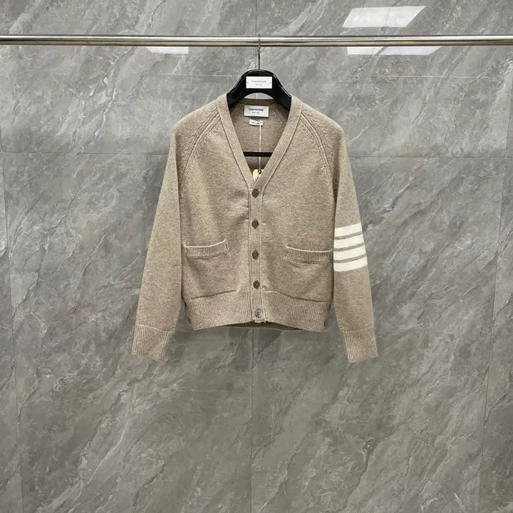 [BUNJANG] Thom Browne 4-Bar Knit Cardigan (Unisex) / 톰브라운 4바 니트 가디건 남녀사이즈 울 봄