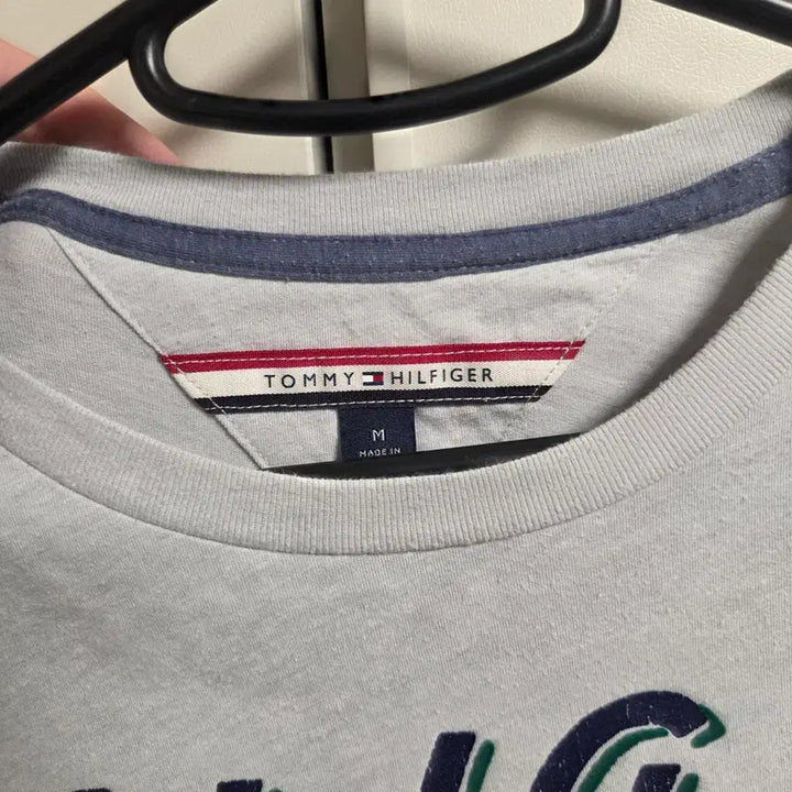 [BUNJANG] Tommy Hilfiger Grey Short Sleeve T-Shirt L (100) / Tommy Hilfiger 반팔 티셔츠 L(100)