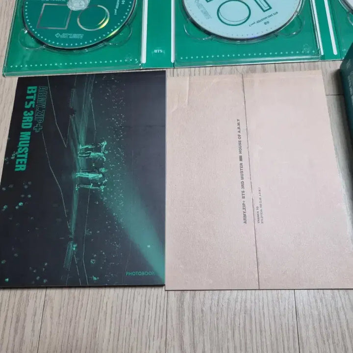 [BUNJANG] BTS Jin Muster 3rd DVD Bundle Set / 방탄 머스터3기 dvd 석진 포카포함 일괄양도. bts