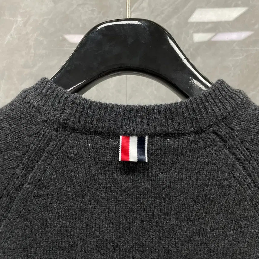 [BUNJANG] Thom Browne 4-Bar Knit Sweater / 톰브라운 4바 니트 남녀공용 울 봄 계절