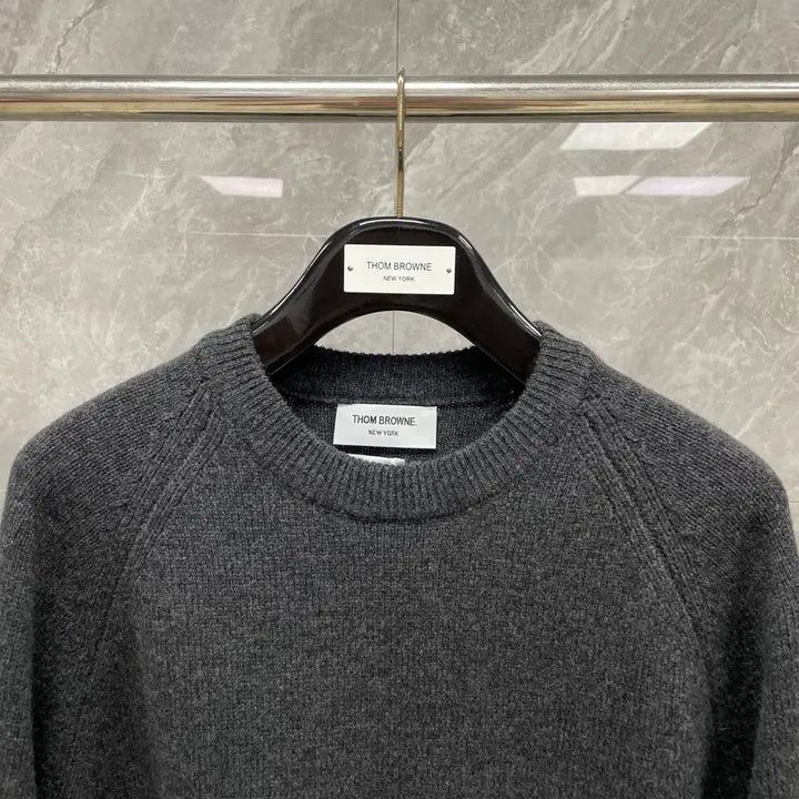 [BUNJANG] Thom Browne 4-Bar Knit Sweater / 톰브라운 4바 니트 남녀공용 울 봄 계절
