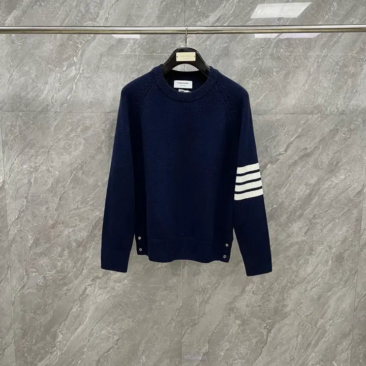[BUNJANG] Thom Browne 4-Bar Knit Sweater / 톰브라운 4바 니트 남녀공용 울 봄 계절