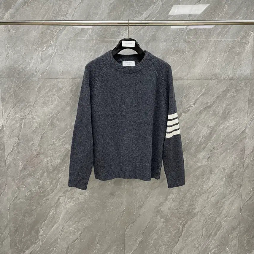 [BUNJANG] Thom Browne 4-Bar Knit Sweater / 톰브라운 4바 니트 남녀공용 울 봄 계절