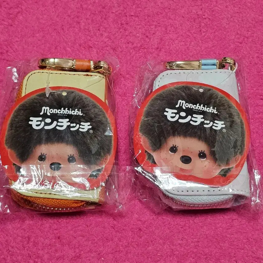 [BUNJANG] Monchhichi Car Key Wallet Keyring / (일본정품)몬치치 자동차키 열쇠 지갑 키링