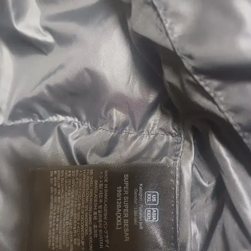 [BUNJANG] The North Face Nuptse 700 Black Puffer Jacket / 노스페이스 눕시 해외판 700 블랙 정품