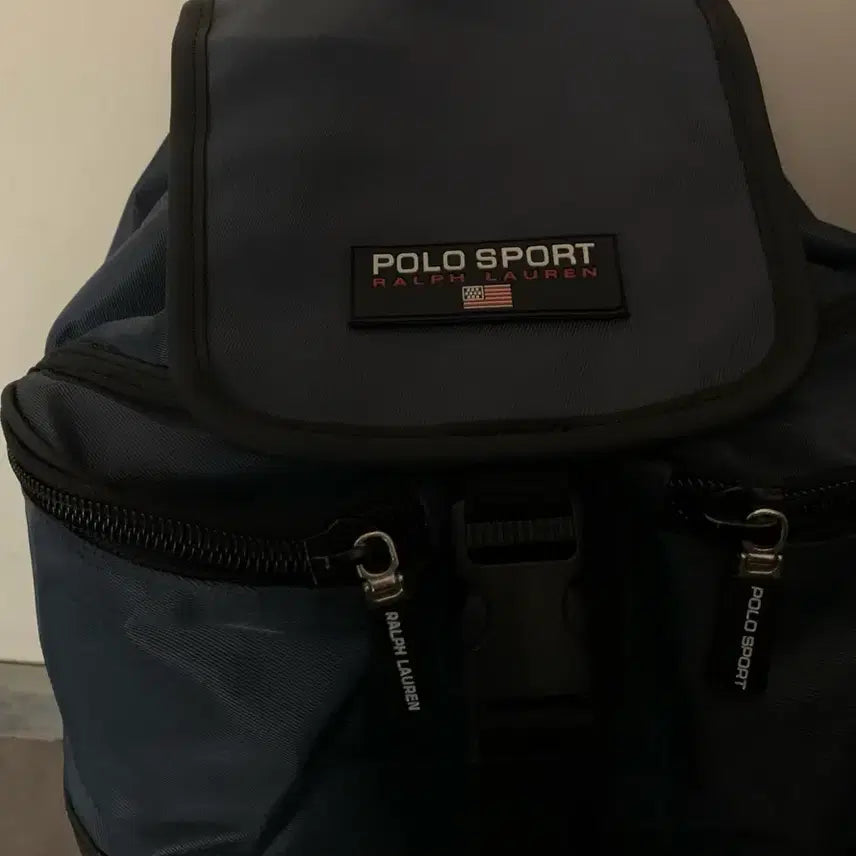 [BUNJANG] Polo Sport Navy Backpack / 폴로 백팩
