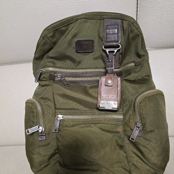 [BUNJANG] Tumi Knox Backpack Olive / 투미 녹스 백팩. 올리브