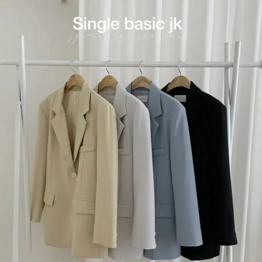 [BUNJANG] Shopperland Pastel Around Loose Fit Jacket Daisy Yellow / [쇼퍼랜드] 파스텔 어라운드 루즈핏 자켓 데이지 옐로우