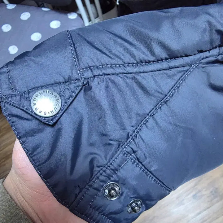 [BUNJANG] Barbour Padded Jacket (Navy) - Size M / 바버 패디드 자켓 M 네이비