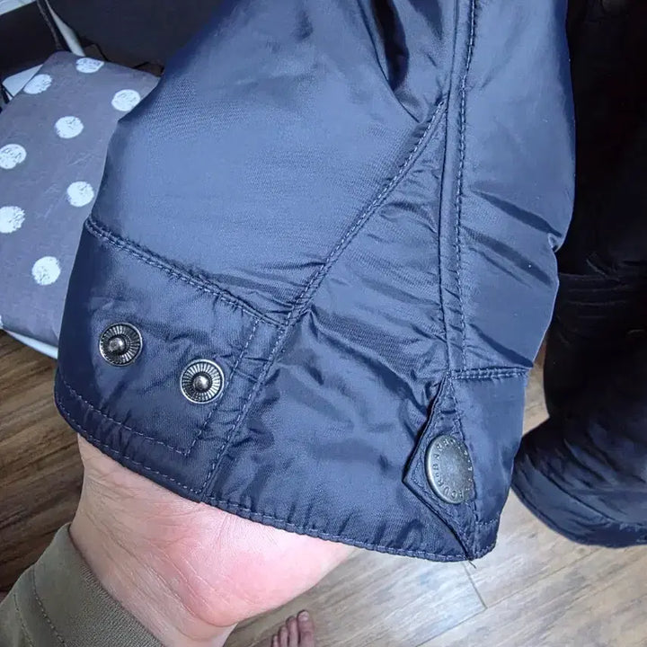 [BUNJANG] Barbour Padded Jacket (Navy) - Size M / 바버 패디드 자켓 M 네이비