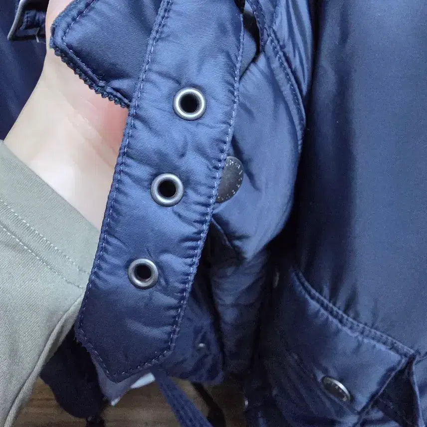 [BUNJANG] Barbour Padded Jacket (Navy) - Size M / 바버 패디드 자켓 M 네이비