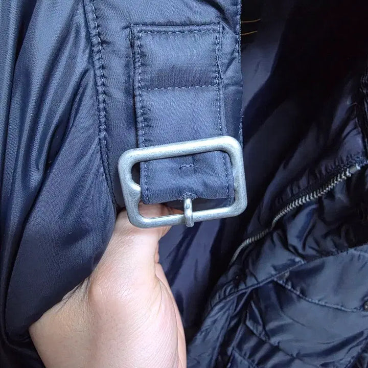 [BUNJANG] Barbour Padded Jacket (Navy) - Size M / 바버 패디드 자켓 M 네이비