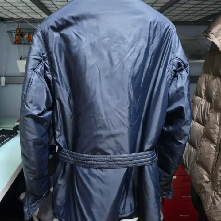 [BUNJANG] Barbour Padded Jacket (Navy) - Size M / 바버 패디드 자켓 M 네이비