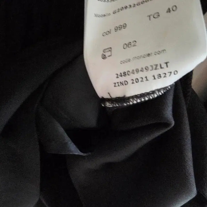 [BUNJANG] Moncler Black Dress Size 40 / 몽클레어 블랙 원피스 40사이즈 새상품 (국내55사이즈) 직거래우선