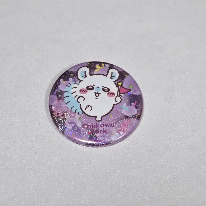 [BUNJANG] Chiikawa Park Momonga Can Badge / 치이카와 파크 모몽가 캔뱃지