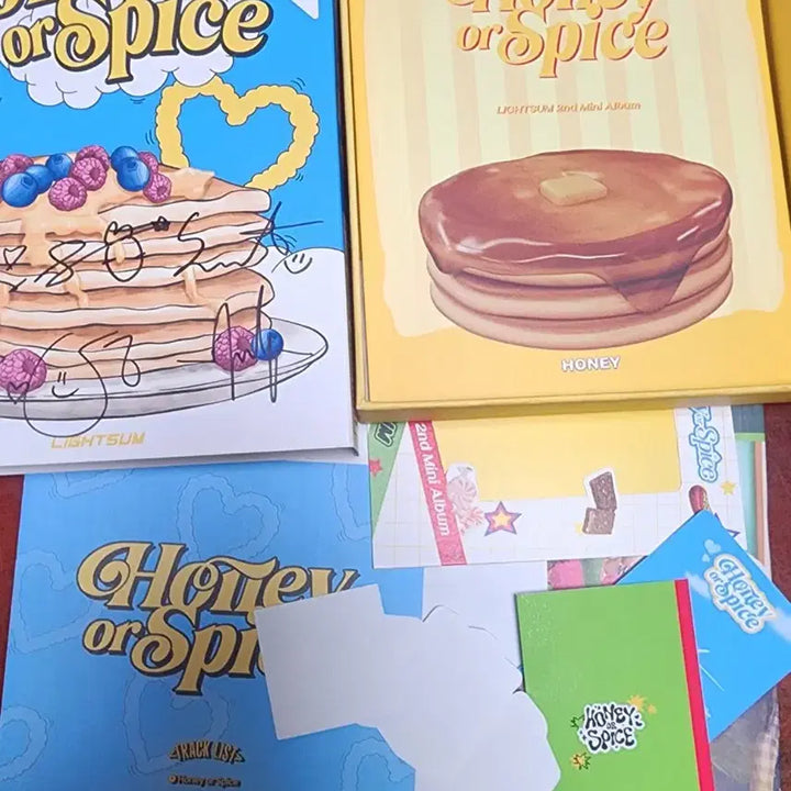 [BUNJANG] LIGHTSUM Honey or Spice Album Signed / 라잇썸 Honey or Spice 앨범 친필 싸인