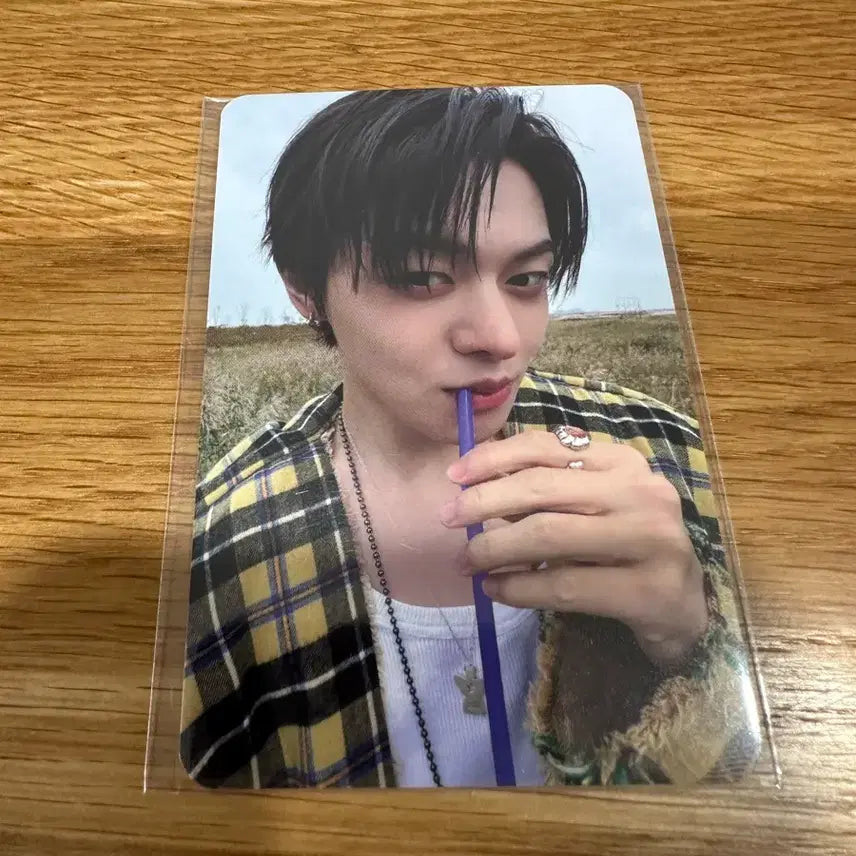 [BUNJANG] Alpha Drive One Rio POB Photocard (Straw Ver.) / 알파드라이브원 - 리오 특전 미공포 포카 빨대ver.