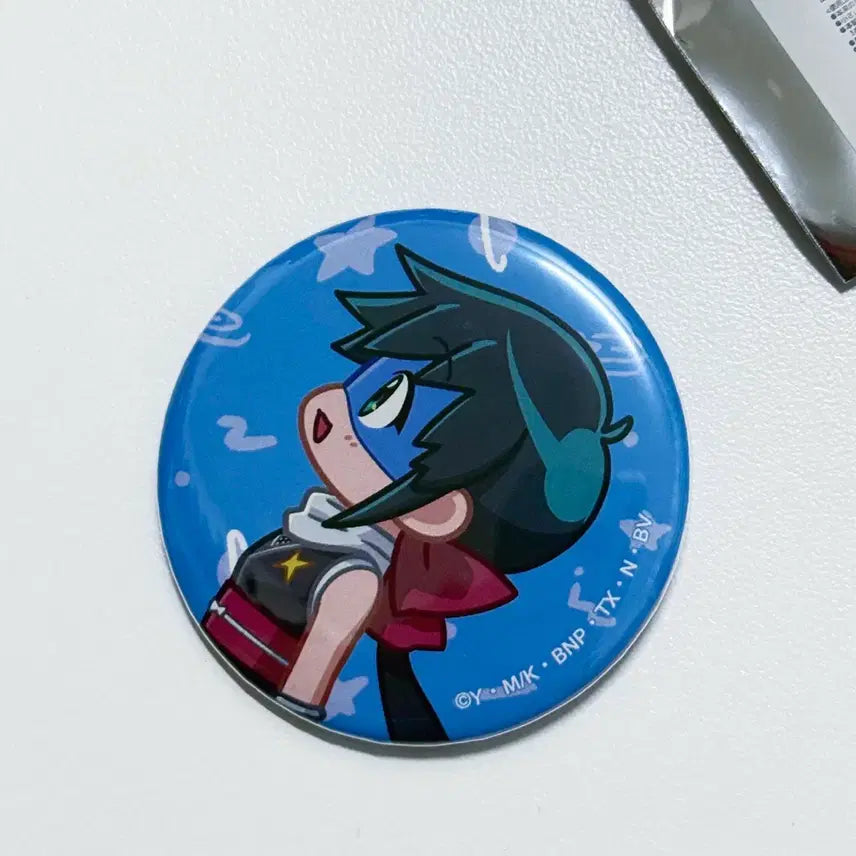 [BUNJANG] Keroro Snow Tale Koyuki Random Pin Button / 케로로 설화 캔뱃지 코유키 랜덤 핀버튼 가챠 공식 굿즈