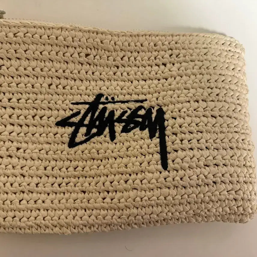 [BUNJANG] Stussy Woven Zip Pouch / 스투시 우븐집 파우치