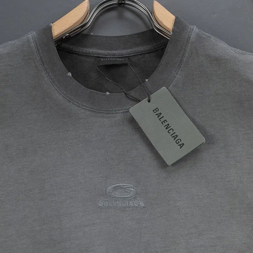 [BUNJANG] Balenciaga Basic T-Shirt / 발렌시아가 반팔티 티셔츠 여름 기본티 빈티지