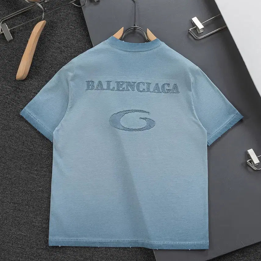 [BUNJANG] Balenciaga Basic T-Shirt / 발렌시아가 반팔티 티셔츠 여름 기본티 빈티지
