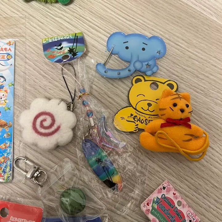 [BUNJANG] Vintage Japanese Classic Keyring Bundle / 일본 고전 키링들 모음