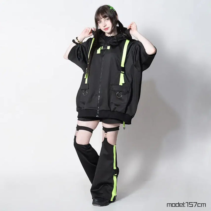 [BUNJANG] ACDC RAG Space Rider Jacket / acdc rag 정품 우주라이 자켓 반팔 서브컬쳐