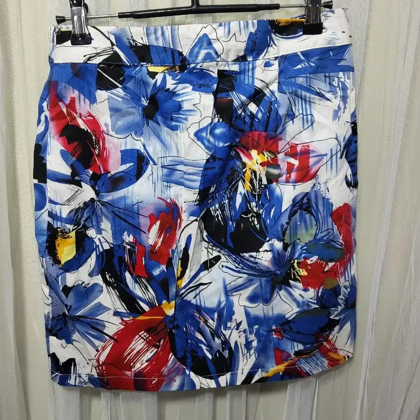 [BUNJANG] ALTBENY Floral Pattern Mini Skirt / [새상품]ALTBENY 화려한 플라워 패턴 스커트