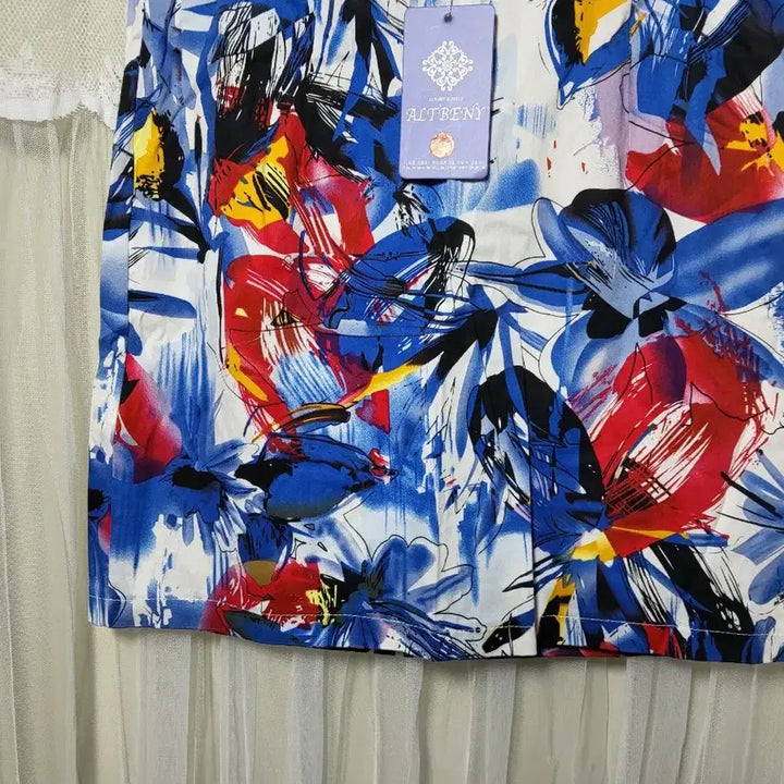 [BUNJANG] ALTBENY Floral Pattern Mini Skirt / [새상품]ALTBENY 화려한 플라워 패턴 스커트