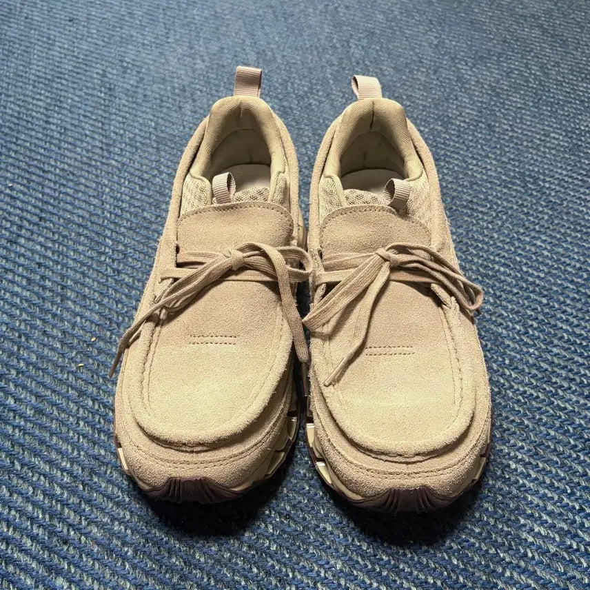 [BUNJANG] Mizuno Prophecy Moc Suede Sneakers / 미즈노 프로페시 목moc 스웨이드 카키 몰레 260
