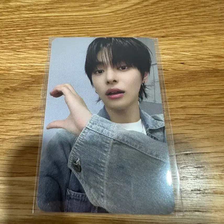 [BUNJANG] Alpha Drive One Rio POB Photocard / 알파드라이브원 - 리오 특전 미공포 포카 반쪽하트ver.