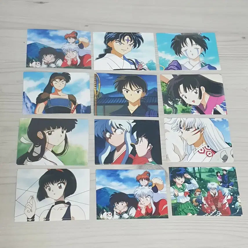 [BUNJANG] Inuyasha Square Stickers Mix / 이누야샤 사각 스티커 믹스
